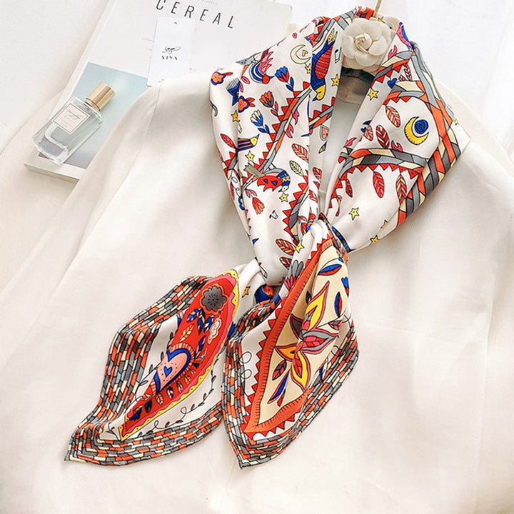 Hazelle | Vintage Printed Scarf