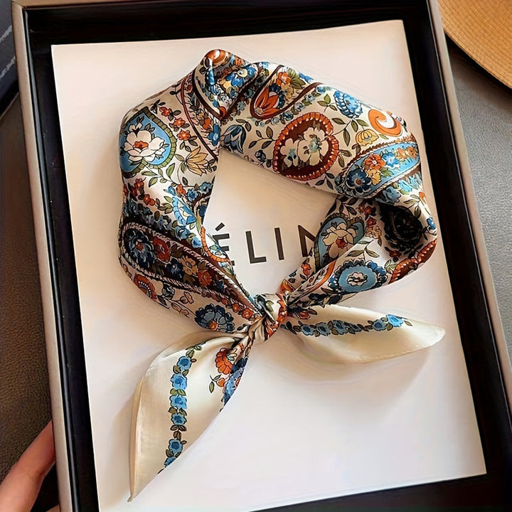 Willow | Elegant Floral Scarf
