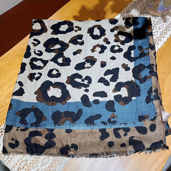 Briar | Casual Leopard Print Scarf