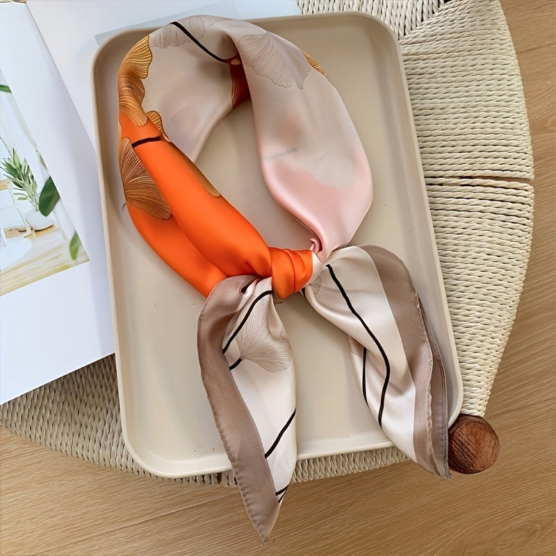Luna | Casual Ginkgo Leaf Scarf