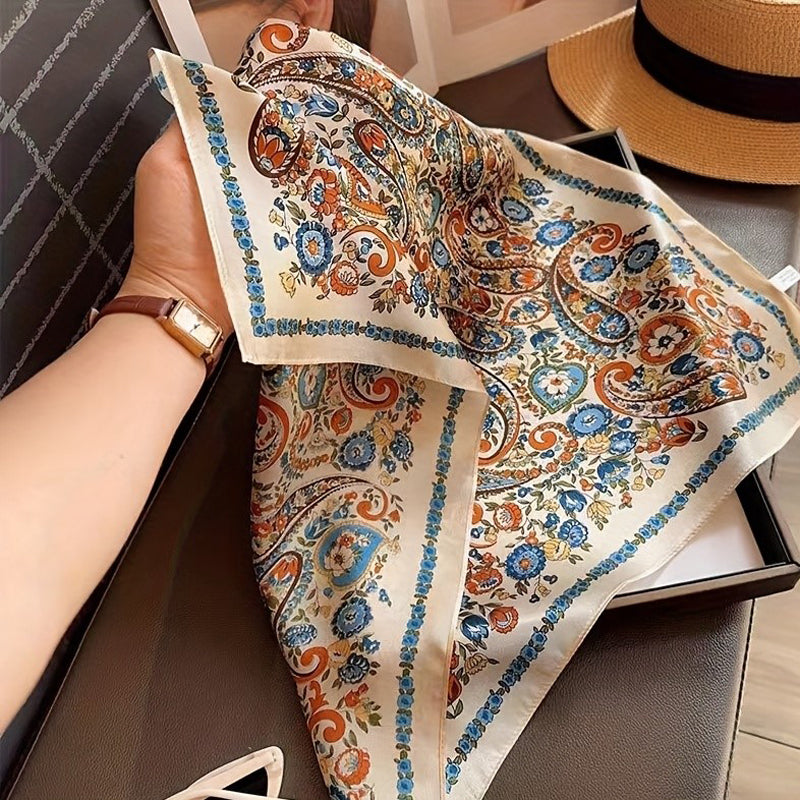 Willow | Elegant Floral Scarf