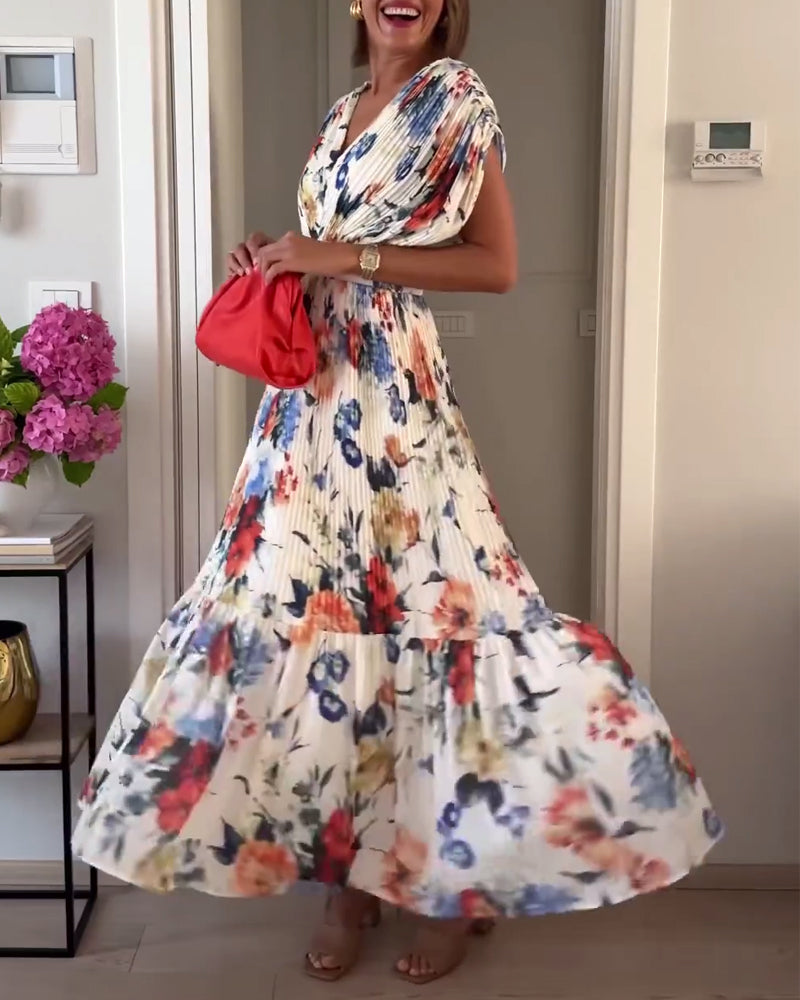 Florelle Floral Maxi Dress