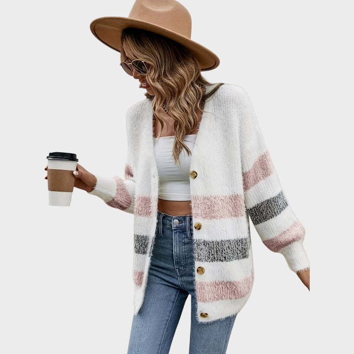 Open Front Knit Cardigan