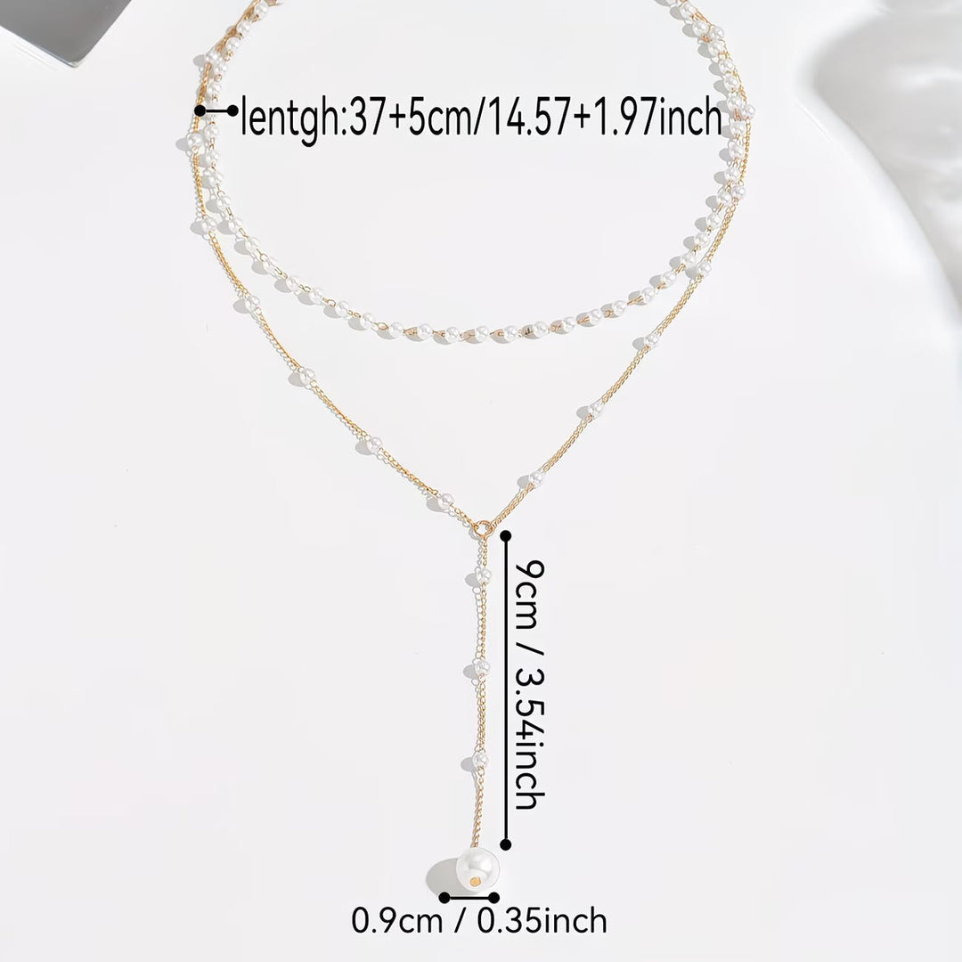 Celestine | The Graduated Pearl Strand Necklace