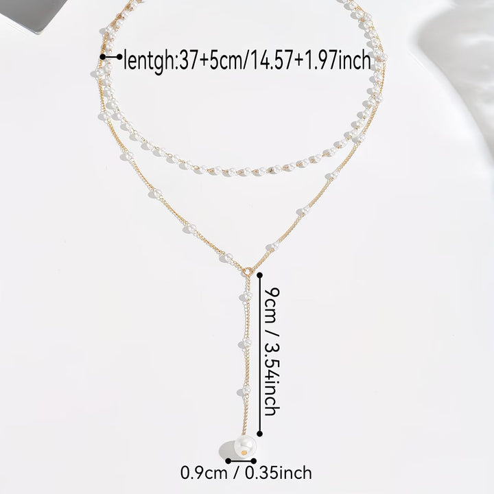 Celestine | The Graduated Pearl Strand Necklace
