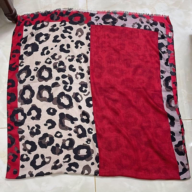 Briar | Casual Leopard Print Scarf