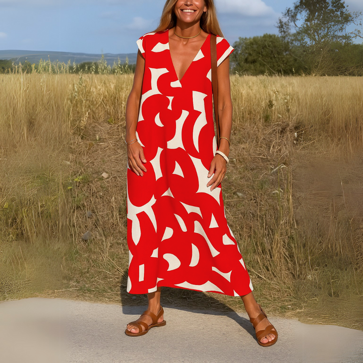 Valenique | V-Neck Dress