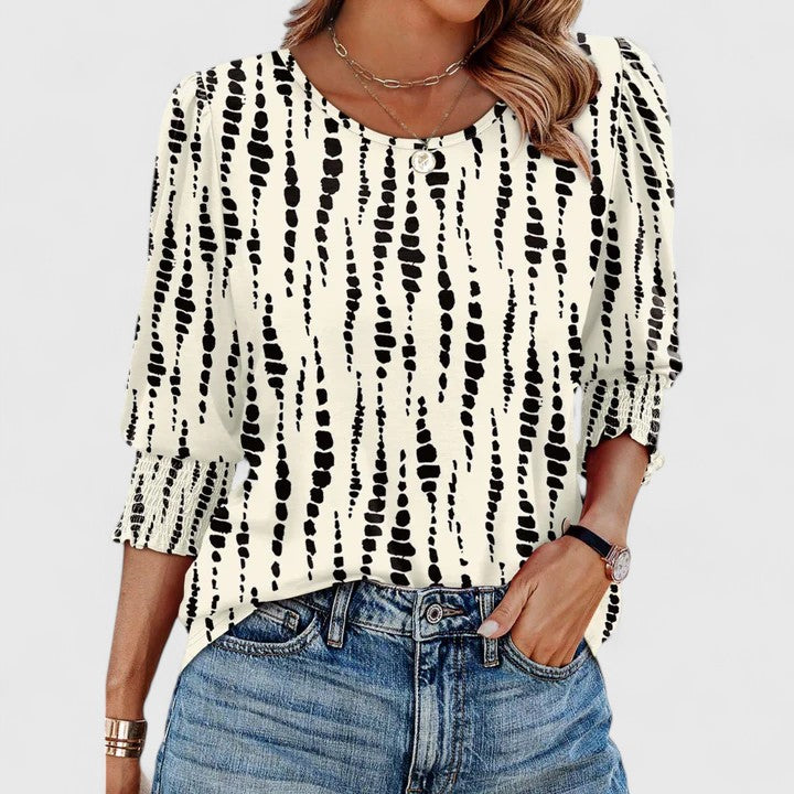 Solara Elegant Ruched Top