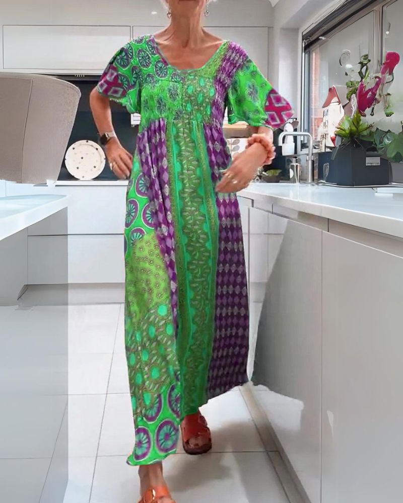 Ash™ - Colorful Boho Dress