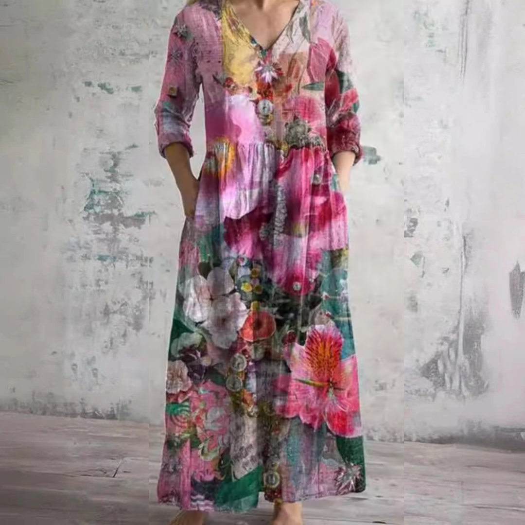 Lynn | Relaxed Floral Dress