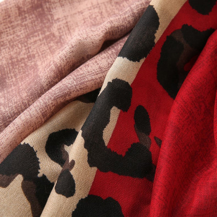 Briar | Casual Leopard Print Scarf