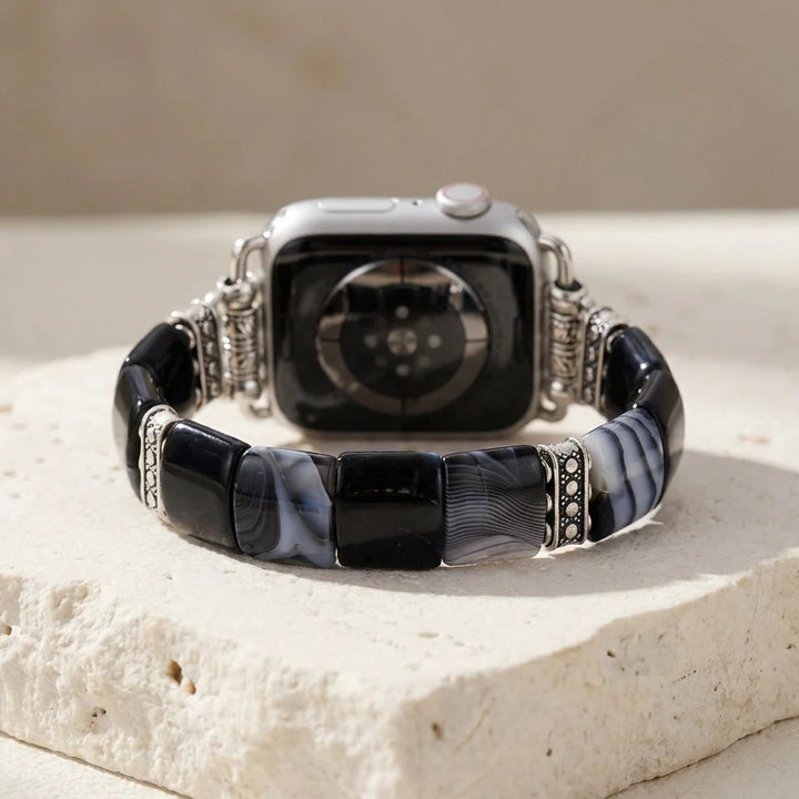 Willow | Onyx & Agate Apple Watch Band