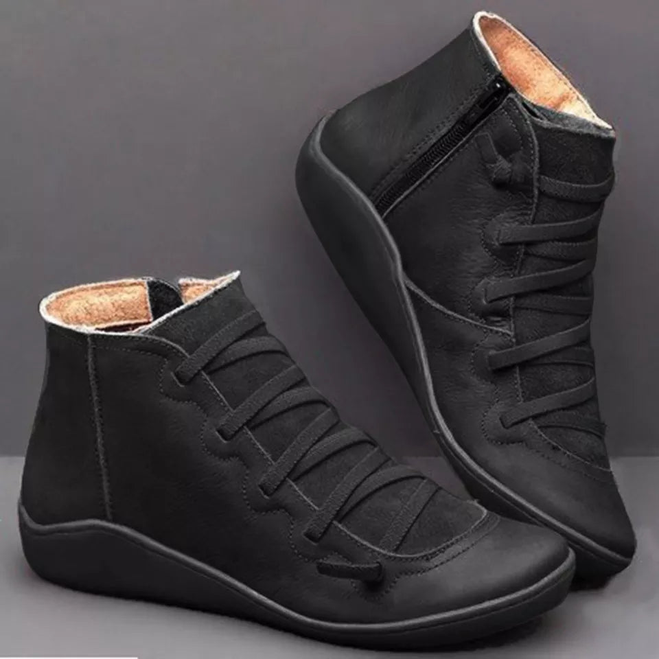 CHARLY | PREMIUM COMFY LEATHER AUTUMN BOOTS