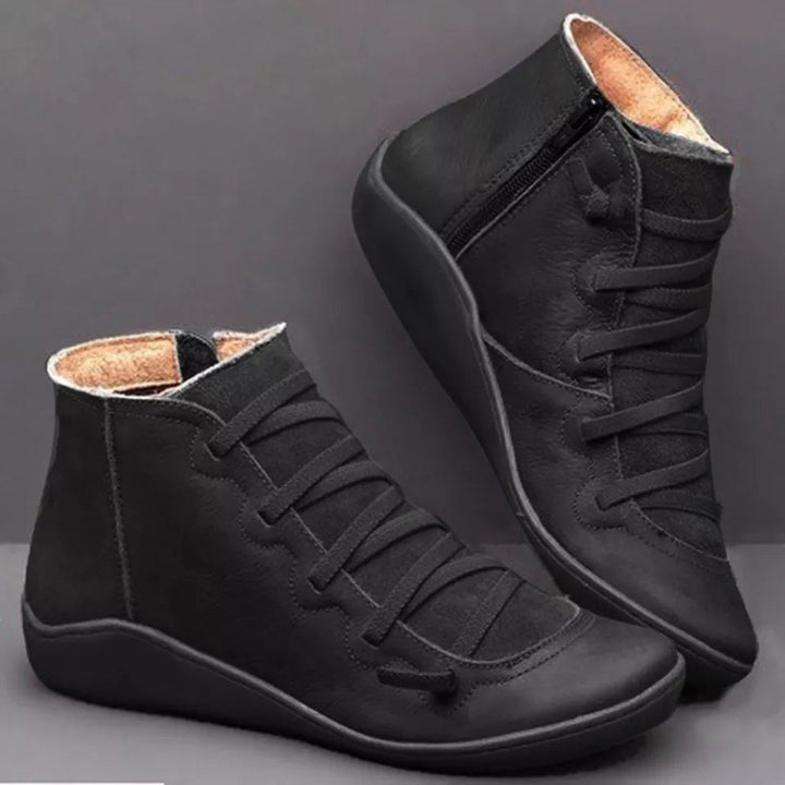 CHARLY | PREMIUM COMFY LEATHER AUTUMN BOOTS