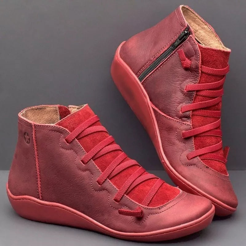 CHARLY | PREMIUM COMFY LEATHER AUTUMN BOOTS