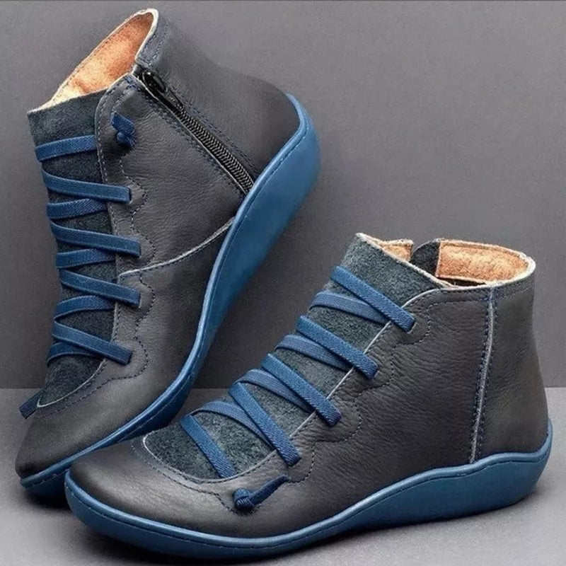 CHARLY | PREMIUM COMFY LEATHER AUTUMN BOOTS