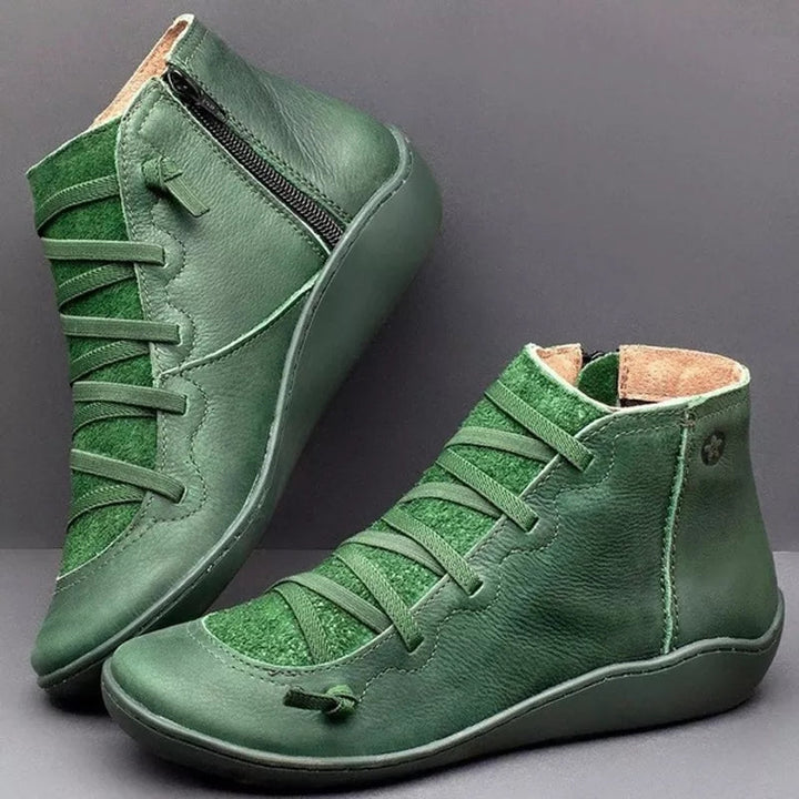 CHARLY | PREMIUM COMFY LEATHER AUTUMN BOOTS