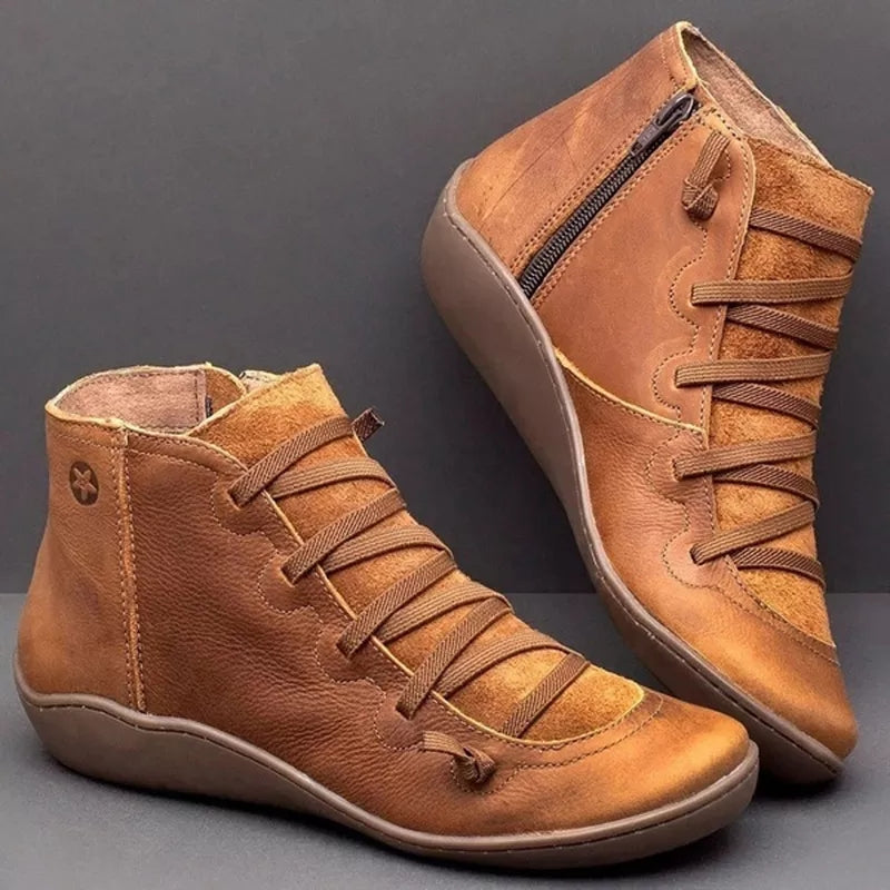 CHARLY | PREMIUM COMFY LEATHER AUTUMN BOOTS
