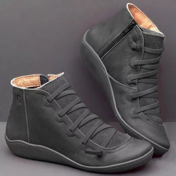 CHARLY | PREMIUM COMFY LEATHER AUTUMN BOOTS