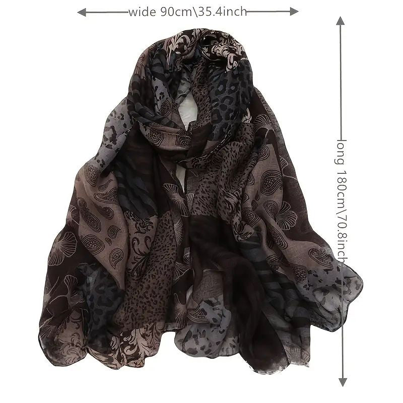 Dahlia | Vintage Ethnic Style Scarf