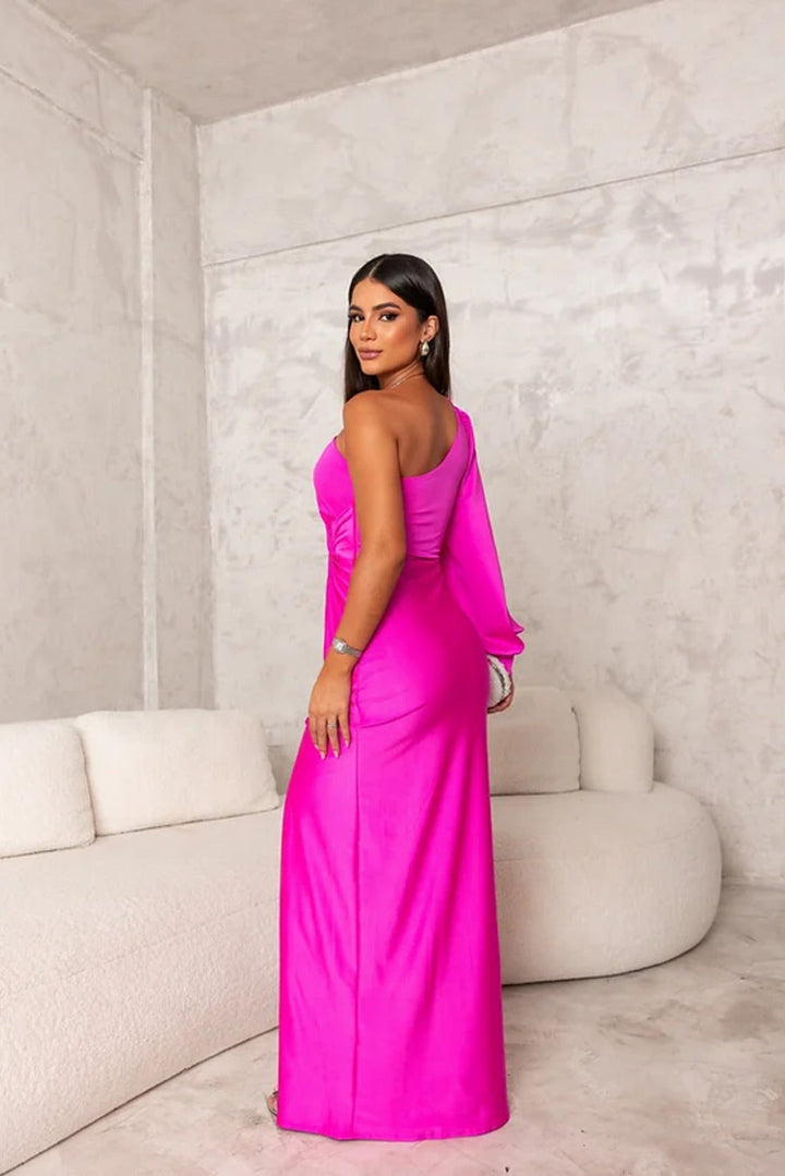Riley One-Shoulder Maxi Dress