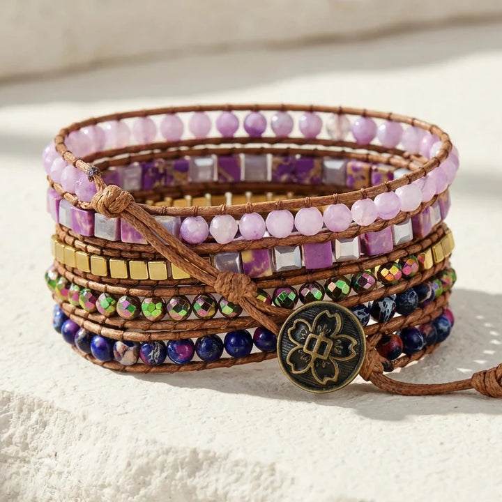 Fern | Amethyst Healing Bracelet