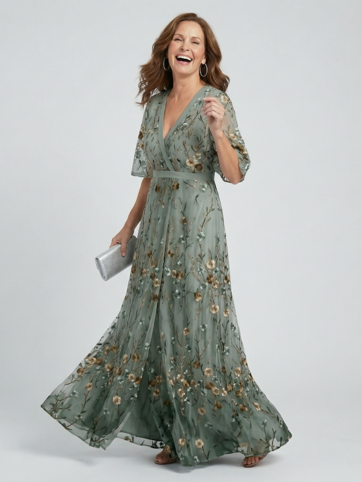 Athena | Floral Maxi Dress