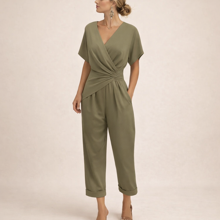 Kayla | Elegant Wrap Jumpsuit