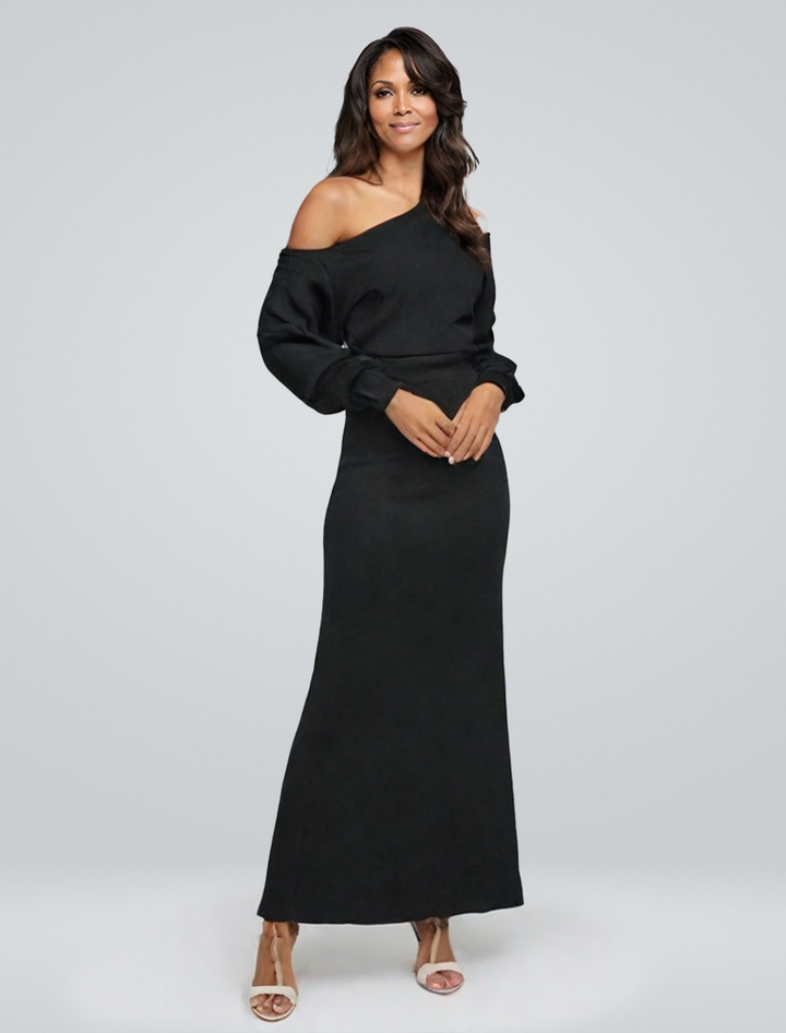 One-Shoulder Elegant Dress