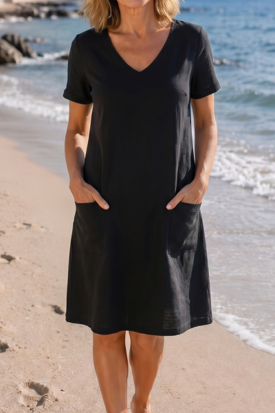 Celia | Lightweight Casual Dress with Pockets