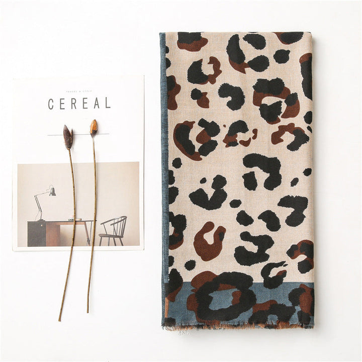 Briar | Casual Leopard Print Scarf