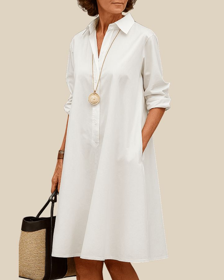 Janine | Elegant Shirt Dress