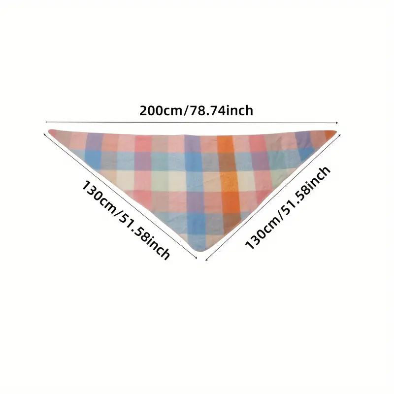 Freya | Warm Plaid Scarf