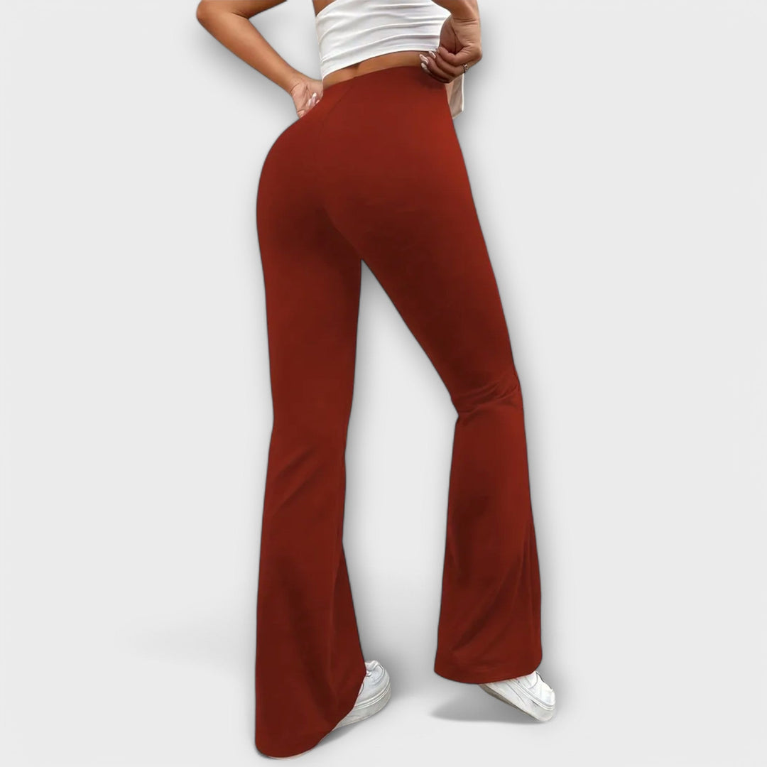 Serena Relaxed Flared Leg Pants