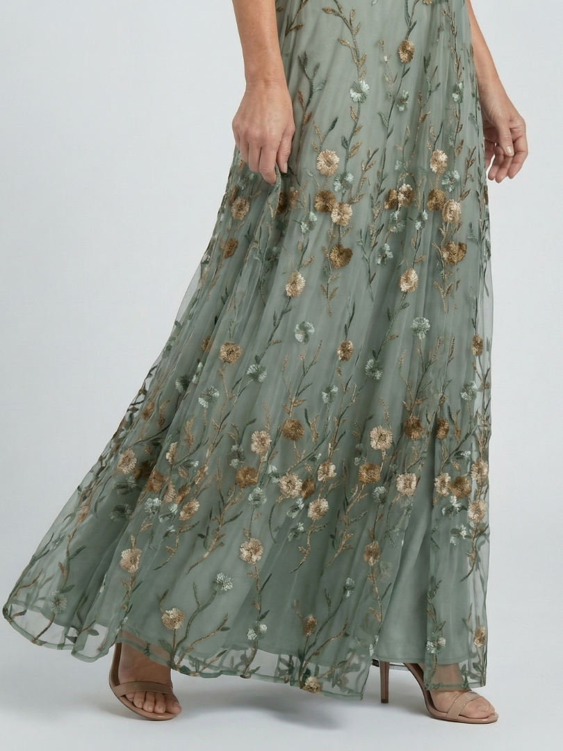 Athena | Floral Maxi Dress