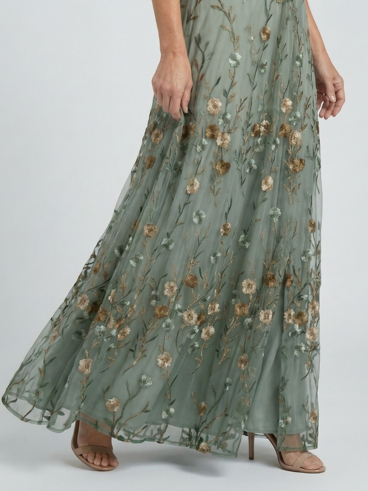 Athena | Floral Maxi Dress