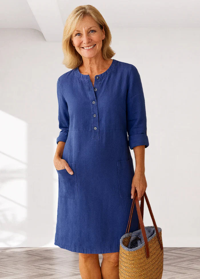 EVI | Casual Women's Dress with Loose Fit and Timeless Look for Every Day