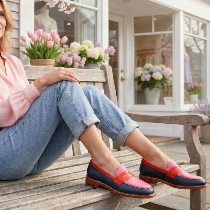 Saoilse | Elegant Two-Tone Loafer