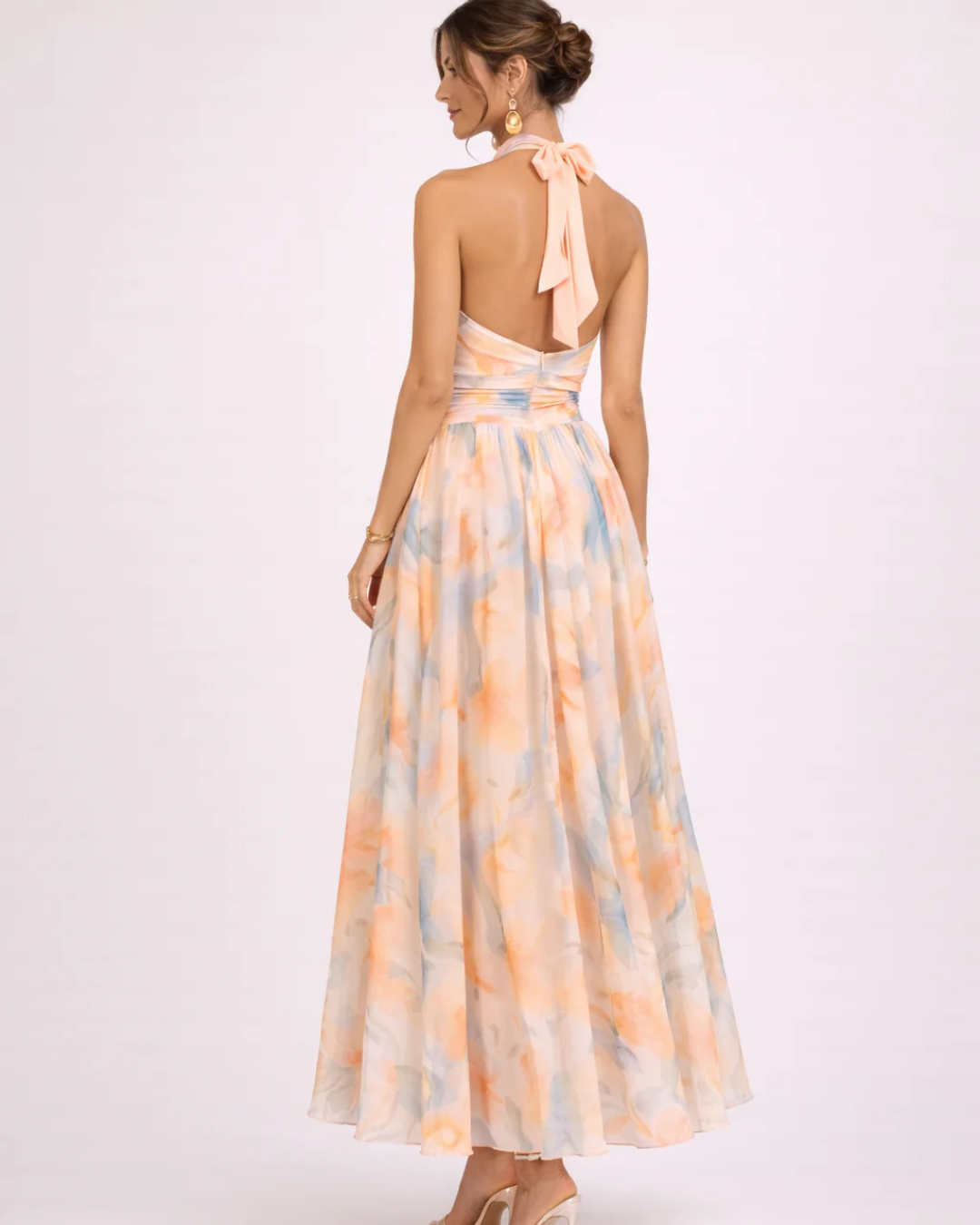 Savenora | Halter Maxi Dress