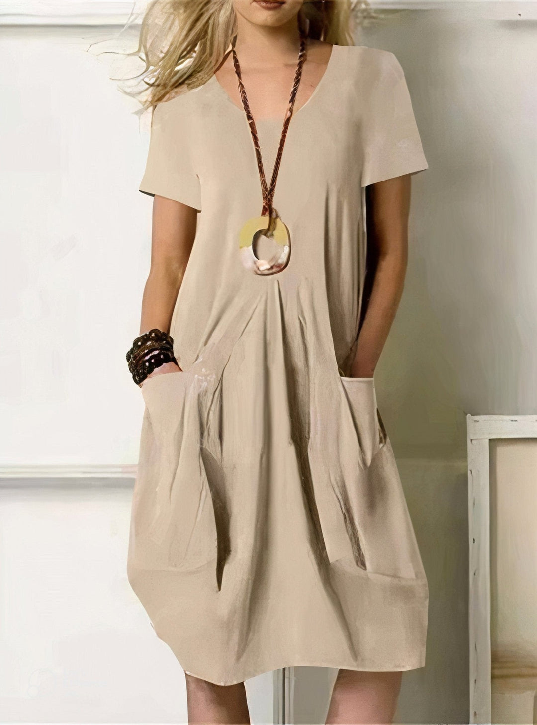 Celia | Lightweight Casual Dress with Pockets