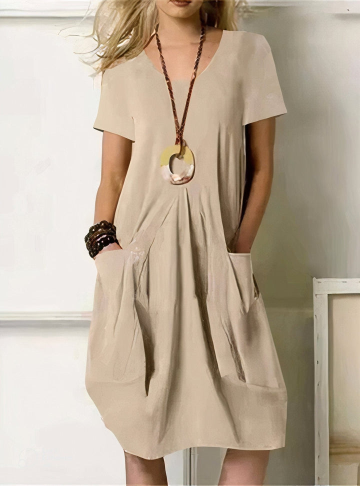 Celia | Lightweight Casual Dress with Pockets