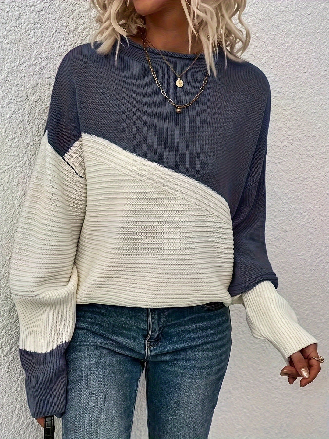 Multicolour Knit Sweater