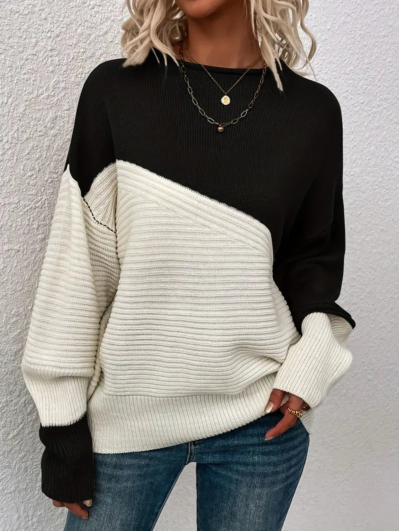 Multicolour Knit Sweater