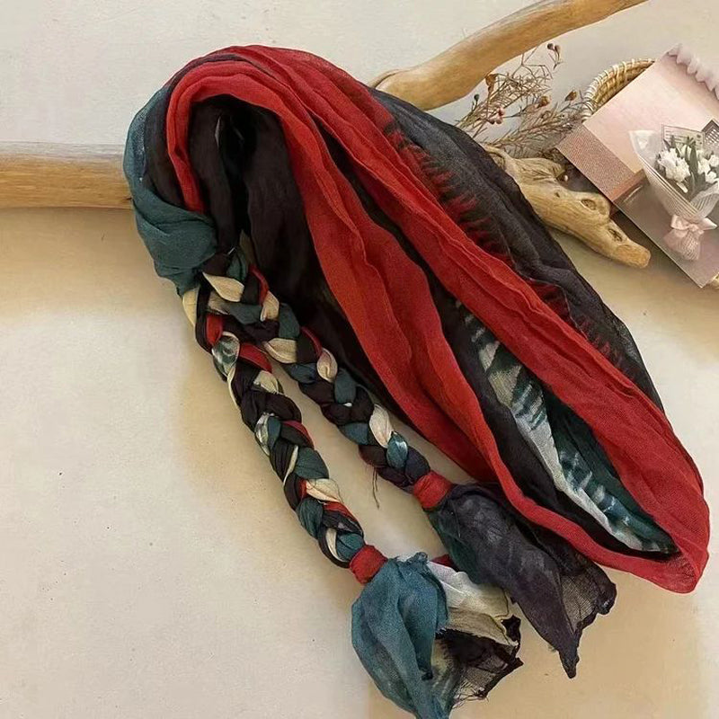 Poppy | Creative Colour Block Scarf