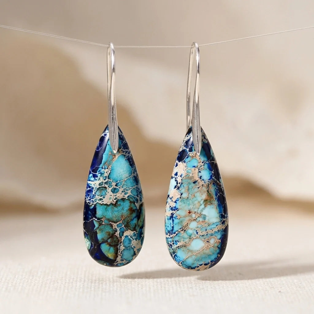 Thea | Purposeful Jasper Earrings