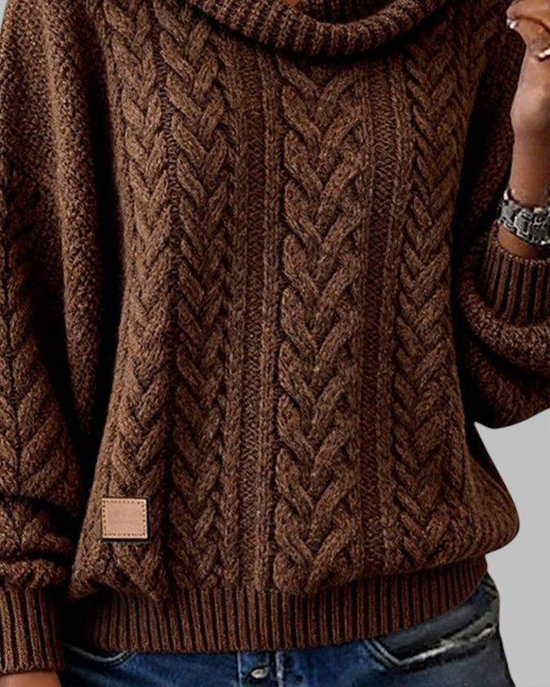 Iria Cable Knit Sweater