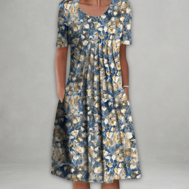 Eira™ – Cotton Dress with Tummy Coverage for Ultimate Comfort
