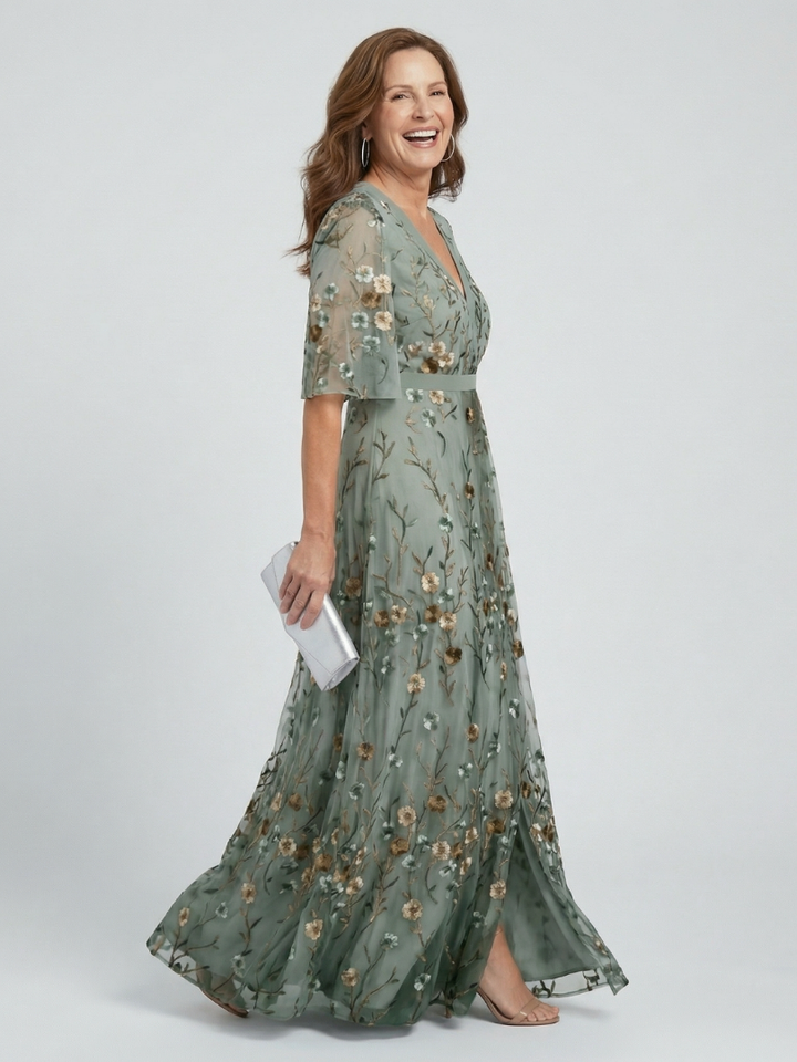Athena | Floral Maxi Dress