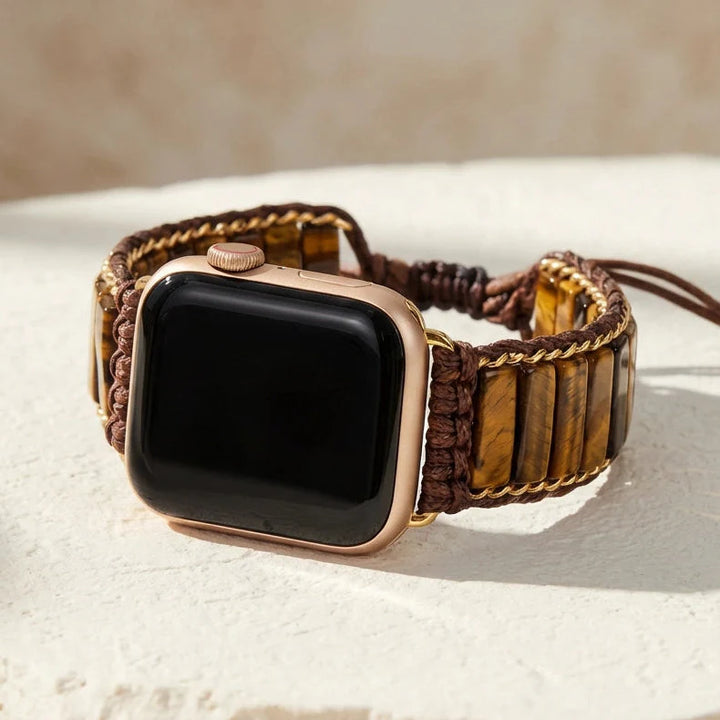 Bella | Powerful Tiger's Eye Apple Watch Band