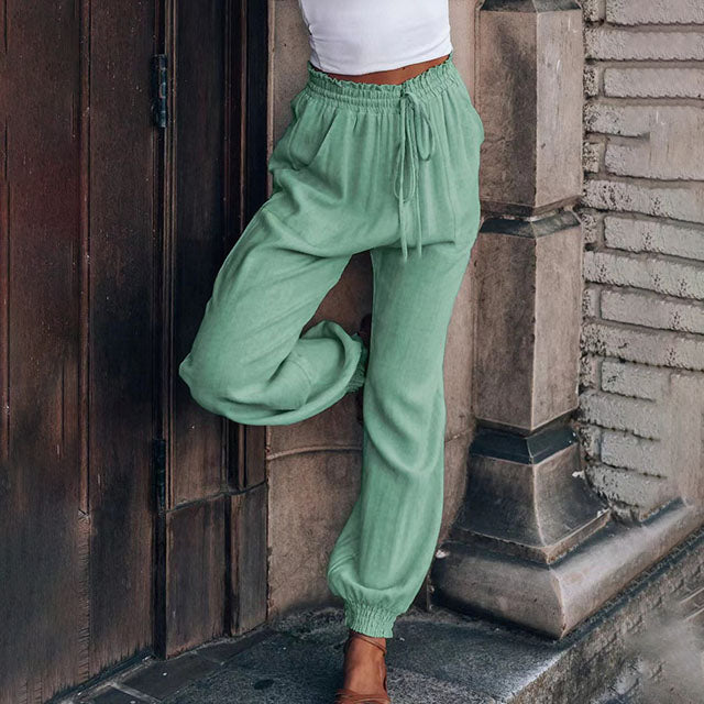 Kaeli – Elegant Pants with Adjustable Waist